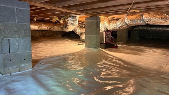 Crawl Space Waterproofing Solution in Grayson, Georgia - After Photo