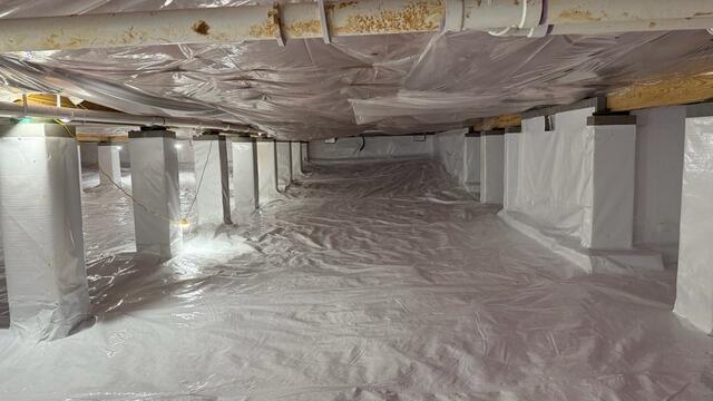 Crawl Space Encapsulation in Fayetteville, Georgia - After Photo