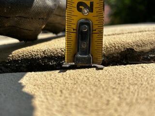 Unlevel Driveway Repair in Hull, Ga