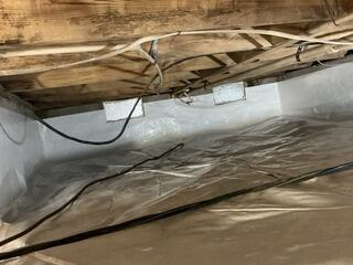 Moldy Crawl Space Transformation in Carnesville, Georgia