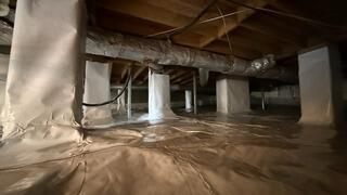 Crawl Space Transformation in Tucker, Georgia