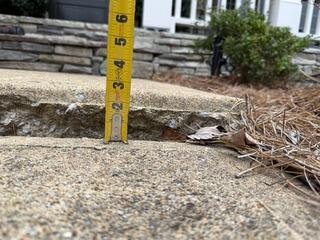 Uneven Sidewalk Solution in Acworth, Georgia