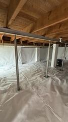 Crawl Space Encapsulation and Foundation Support in Hoschton, Georgia