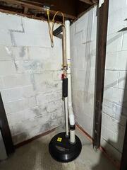 Before and After Interior Portion with Sump Lid in Stow Ohio!