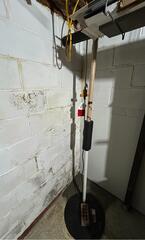 Before and After Interior Portion with Sump Lid in Stow Ohio!