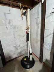 Before and After Interior Portion with Sump Lid in Stow Ohio!