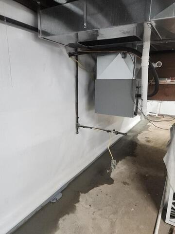 Basement Battles Won in New Castle, PA - After Photo