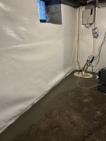 Turning Basement Blues into Bright Views in Aspinwall, PA - After Photo