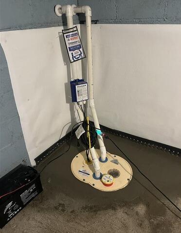 Sump Pump Success Story in Pittsburgh, PA - After Photo