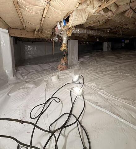 Moisture Blocked, Comfort Restored in Terra Alta, WV - After Photo