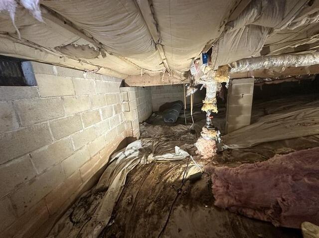 Moisture Blocked, Comfort Restored in Terra Alta, WV - Before Photo