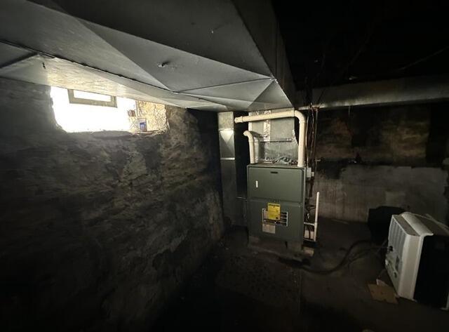 Crawl Space Makeover Complete in Scottdale, PA - Before Photo