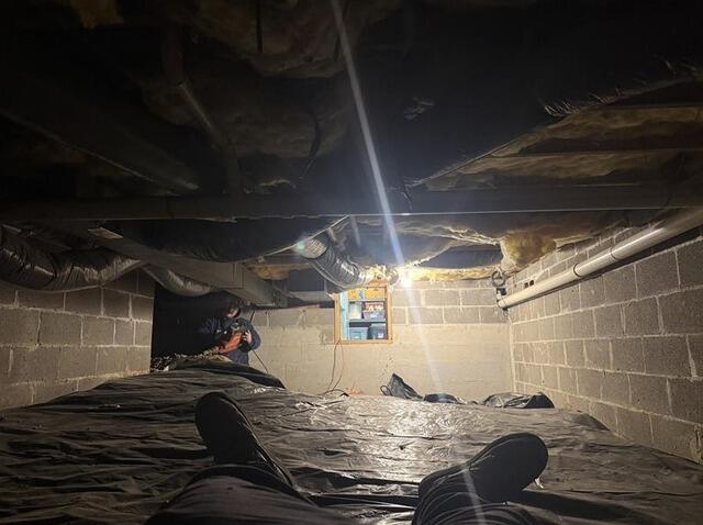 Cold Crawl Space Gets a Cozy Comeback in Morgantown, WV - Before Photo