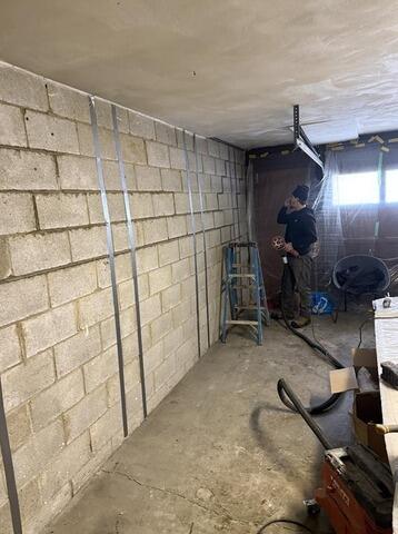 Foundation Fears Meet Carbon Fiber Strength in McKeesport, PA - Before Photo