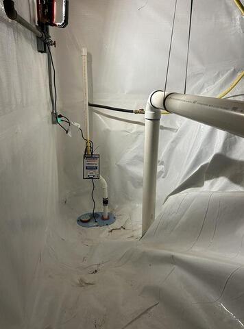 Crawlspace Gets a Total Moisture Makeover in Pittsburgh, PA - After Photo