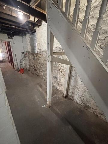 Turning a Wet Basement into a Dry, Protected Space in Pittsburgh, PA - Before Photo