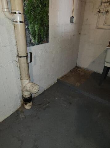 From Seepage Stress to Dry Success in Morgantown, WV - Before Photo