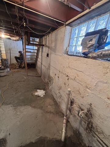 From Damp to Done Right in Pittsburgh, PA - Before Photo