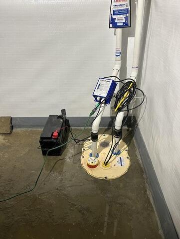 From Damp to Dependable in Bridgeport, OH - After Photo