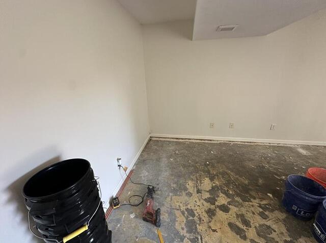 Dry Basement, Brighter Living in Morgantown, WV - Before Photo
