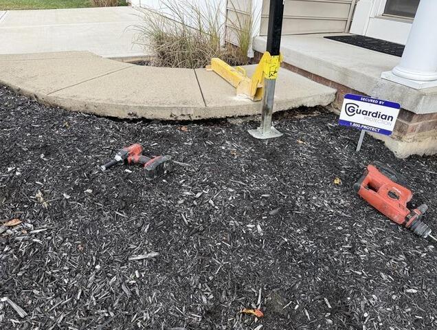 Sidewalk Saved, Pride Restored in Coraopolis, PA - Before Photo