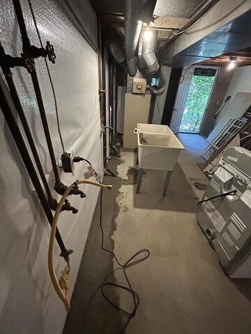 A Drier Basement in Brackenridge, PA - After Photo
