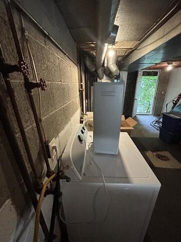 A Drier Basement in Brackenridge, PA - Before Photo
