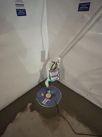 Another Basement Made Drier in Brackenridge, PA - After Photo