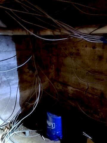 Basement Moisture Solutions in Beach Lake, PA - Before Photo