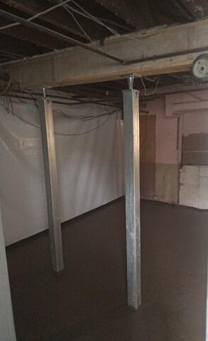 Waterproofed and Stabilized Basement in Scranton, PA