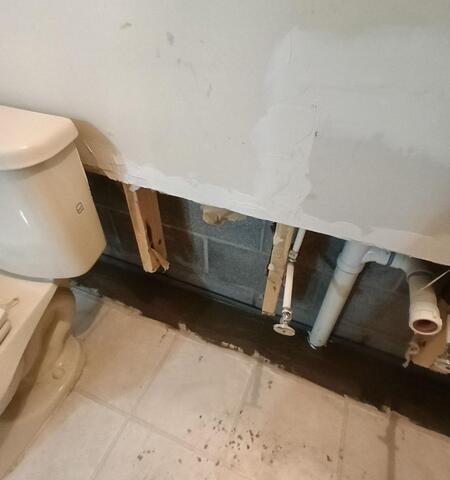 Basement Waterproofing System in Tobyhanna, PA - After Photo