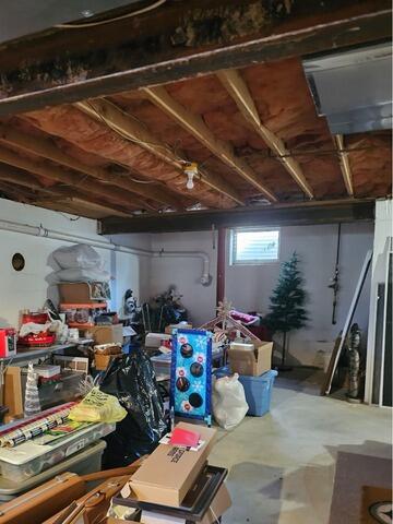 Wet Basement Repair in Mechanicsburg, PA - Before Photo