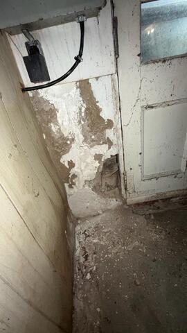 Wet Basement Solutions in Williamsport, PA - Before Photo