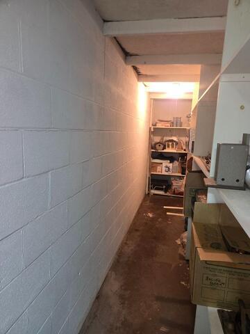Basement Moisture Solutions in East Berlin, PA - Before Photo