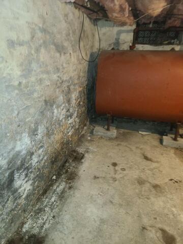 Basement Waterproofing System in Northumberland, PA - Before Photo