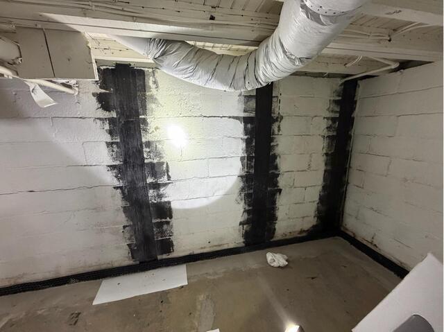 CarbonArmor Straps Stabilize Wall in Harrisburg, PA
