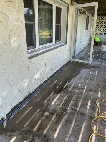 TrenchDrain Installed in Kunkletown, PA - After Photo