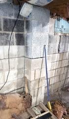 Bowing Foundation Wall in Susquehanna, PA