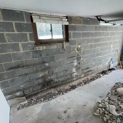 Stabilizing a Garage Wall in Mount Pocono