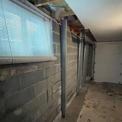 Stabilizing a Garage Wall in Mount Pocono