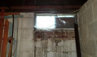 Wet basement repair in York, PA