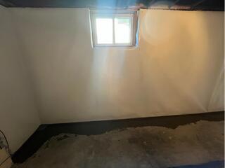 Basement Waterproofing System Installed in Mount Holly Springs, PA