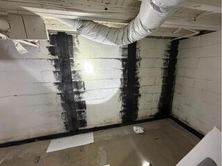 CarbonArmor Straps Stabilize Wall in Harrisburg, PA