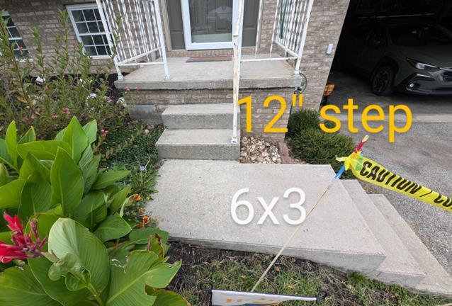 Staircase Settlement - Before Photo