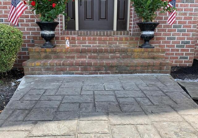 Front Stoop Lift - After Photo