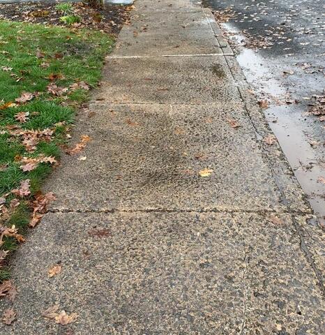 Front Sidewalk Trip Hazard in Carlisle - After Photo