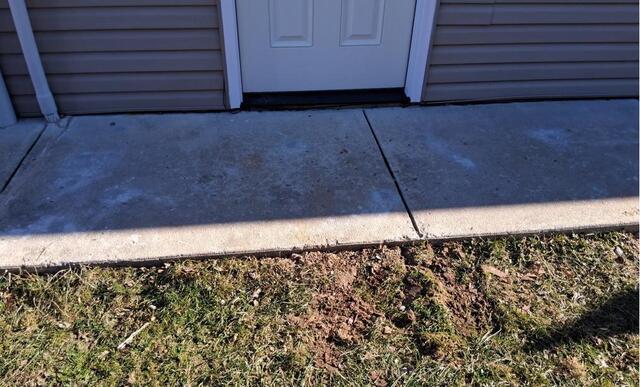Sidewalk Lift in Carlisle - After Photo