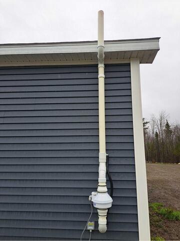 Radon Mitigation in Clinton, ME 04901 - After Photo
