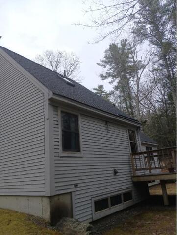 Radon Mitigation in Boothbay, ME 04537 - Before Photo