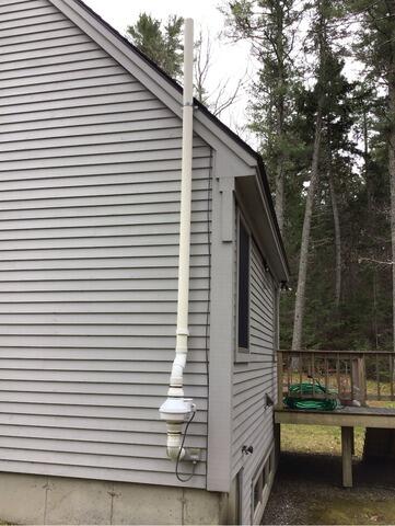 Radon Mitigation in Boothbay, ME 04537 - After Photo